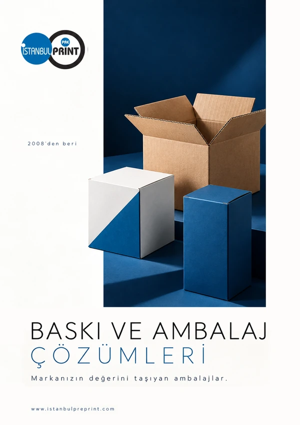 İstanbul Preprint tanıtım kataloğunun ön kapağı